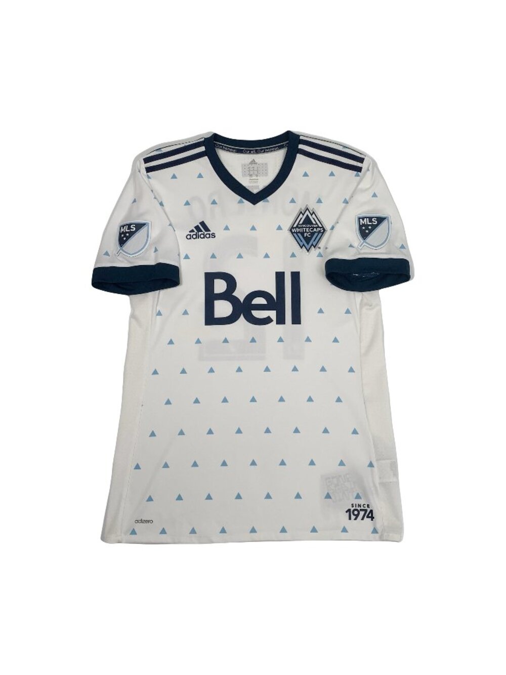 2017 Adidas Whitecaps Montero #12 Home Kit M